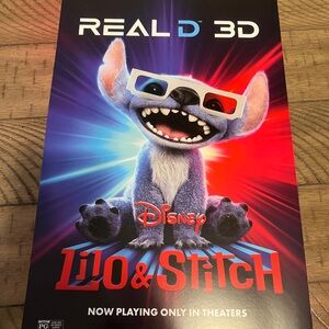 AMC Disney Lilo & Stitch 3D Poster